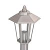 vidaXL Outdoor Floor Lamps 3pcs Silver 80 cm Stainless Steel