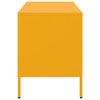 vidaXL TV Cabinet Mustard Yellow 68x39x50.5 cm Steel