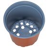 vidaXL Flower Pot 50 pcs Ceramic &Oslash; 15 x 13 cm Plastic