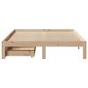 vidaXL Bed Frame with Drawers without Mattress 150x200 cm King Size