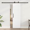 vidaXL Sliding Door ORKDAL White 61 x 198.5 cm Solid Pine Wood
