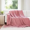 vidaXL Throw Blankets 6 pcs Pink 270 x 240 cm Fleece