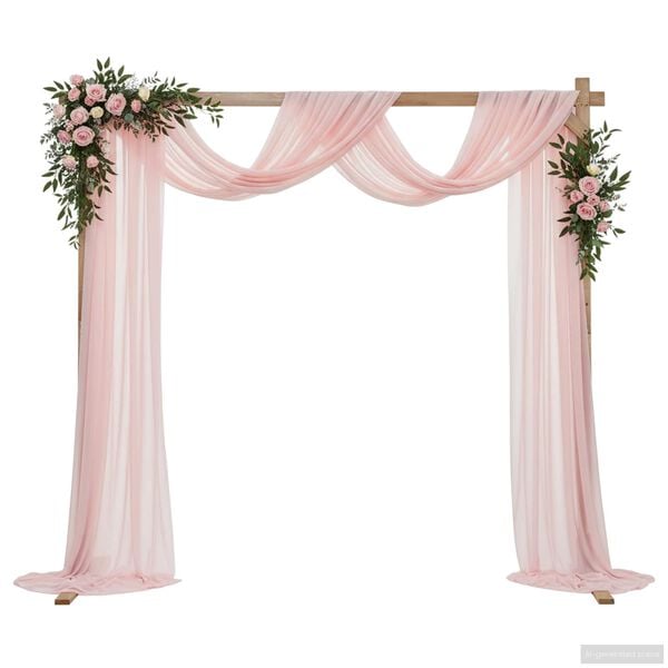 vidaXL Wedding Arch Light Brown 225 x 95 x 226 cm Solid Pine Wood