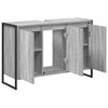vidaXL Bathroom Cabinet Grey Sonoma 90 x 30 x 60 cm Engineered Wood