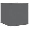 vidaXL Foldable Storage Boxes 4 pcs Grey 32x32x32 cm Non-woven Fabric