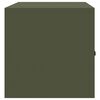 vidaXL Storage Cabinet Olive Green 90 x 40 x 40 cm Cold-Rolled Steel