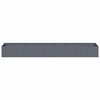 vidaXL Planter Anthracite 360x80x40 cm Steel