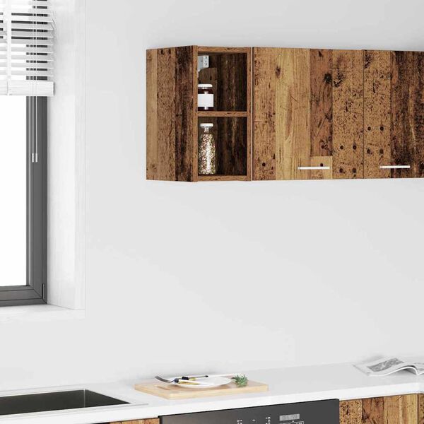 vidaXL Hanging Cabinet Old Wood 20 x 29.5 x 40 cm Engineered Wood