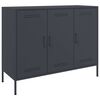 vidaXL Sideboard Anthracite 100.5x39x79 cm Steel