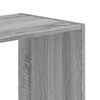 vidaXL Bookcase Grey Sonoma 68.5x32x75 cm Engineered Wood