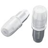 vidaXL Shelf Peg 2 Silver 7 x 16 mm Iron