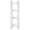 vidaXL Book Cabinet/Room Divider White 41x35x125 cm Solid Wood Pine