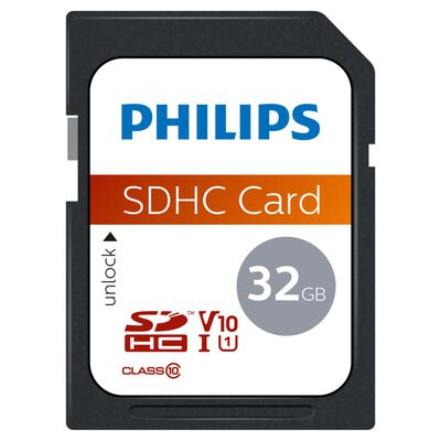 Philips SDHC Memory Card 32GB UHS-I U1 V10