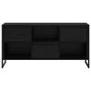 vidaXL TV Cabinet Black Oak 100 x 36 x 49.5 cm Engineered Wood