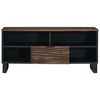 vidaXL TV Units with Drawer Walnut 105 x 33 x 46 cm Engineered wood