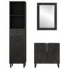 vidaXL 3 Piece Bathroom Cabinet Set Solid Wood Mango