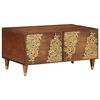 vidaXL Coffee Table Honey Brown 80 x 50 x 40 cm Solid Mango Wood