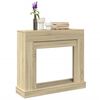 vidaXL Fireplace Surround Sonoma Oak 100x30x87.5 cm Engineered Wood