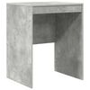 vidaXL Desk with Drawer 2 pcs Concrete Grey