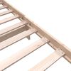 vidaXL Bed Frame without Mattress Solid Wood Pine Single