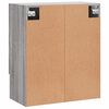 vidaXL Wall Cabinet Grey Sonoma 60x31x70 cm Engineered Wood