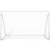 vidaXL Football Goal Nets Steel 2 pcs 240x90x150 cm