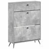 vidaXL Shoe Cabinet BREDA 78 x 24 x 103 cm Engineered Wood