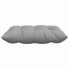 vidaXL Seat Cushions 2 pcs Cloud Grey 40 x 40 x 6 cm Fabric