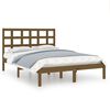 vidaXL Bed Frame without Mattress Honey Brown 180x200 cm Super King Solid Wood