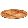 vidaXL Table Top Solid Wood Acacia Round 15-16 mm 60 cm
