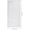 vidaXL Soft Pile Rug Anti-slip 115x170 cm Light Grey