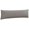 vidaXL Sofa Pillows 2 pcs Taupe 145 x 40 cm Fabric