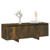vidaXL TV Cabinet Smoked Oak 120x30x40.5 cm Engineered Wood