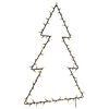 vidaXL Christmas Lights Christmas Tree Silhouette 115 LEDs Warm White