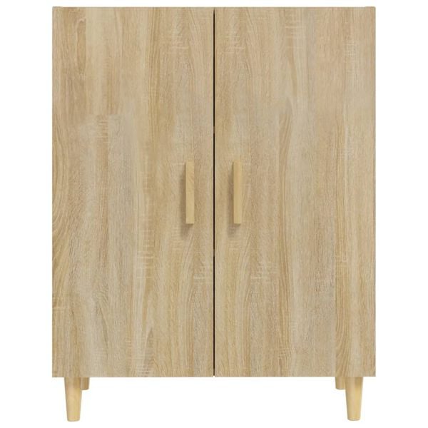 vidaXL Sideboard Sonoma Oak 70x34x90 cm Engineered Wood