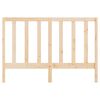 vidaXL Bed Headboard 166x4x100 cm Solid Wood Pine