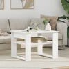 vidaXL Coffee Table with Storage White 64 x 54 x 44 cm Engineered Wood