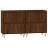 vidaXL Sideboards 2 pcs Brown Oak 60x35x70 cm Engineered Wood