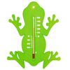 Nature Outdoor Wall Thermometer Frog Green