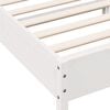 vidaXL Bed Frame without Mattress White 90x200 cm Solid Wood Pine