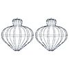 vidaXL Christmas Finial Light 2 pcs 384 LEDs Cold White