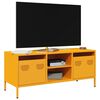 vidaXL TV Cabinet Mustard Yellow 101.5x39x43.5 cm Cold-rolled Steel