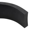 vidaXL Rubber Edge for Snow Plow Black 180x8x2 cm