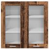 vidaXL Hanging Cabinet Old Wood 80 x 31 x 80 cm Engineered Wood