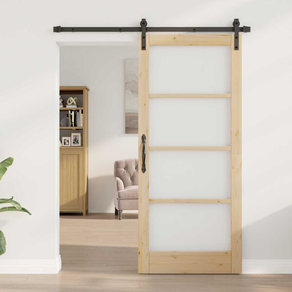 vidaXL Sliding Door ORKDAL Natural 86 x 198.5 cm