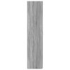 vidaXL Highboard Grey Sonoma 70x42.5x185 cm Engineered Wood