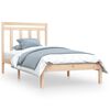 vidaXL Bed Frame without Mattress 90x200 cm Solid Wood