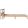 vidaXL Bed Frame without Mattress 90x190 cm Single Solid Wood Pine
