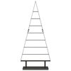 vidaXL Metal Christmas Tree with Stand Black 125 cm Steel