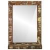 vidaXL Bathroom Mirror Brown 50 x 22 x 70 cm Solid Wood Reclaimed